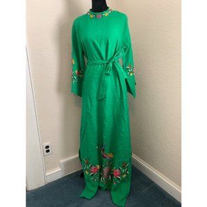Fanm Mon Asia Dress in Kelly Green - Size: Medium